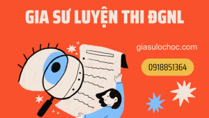 Gia sư ôn luyện thi Đánh giá năng lực – Thầy Nhân